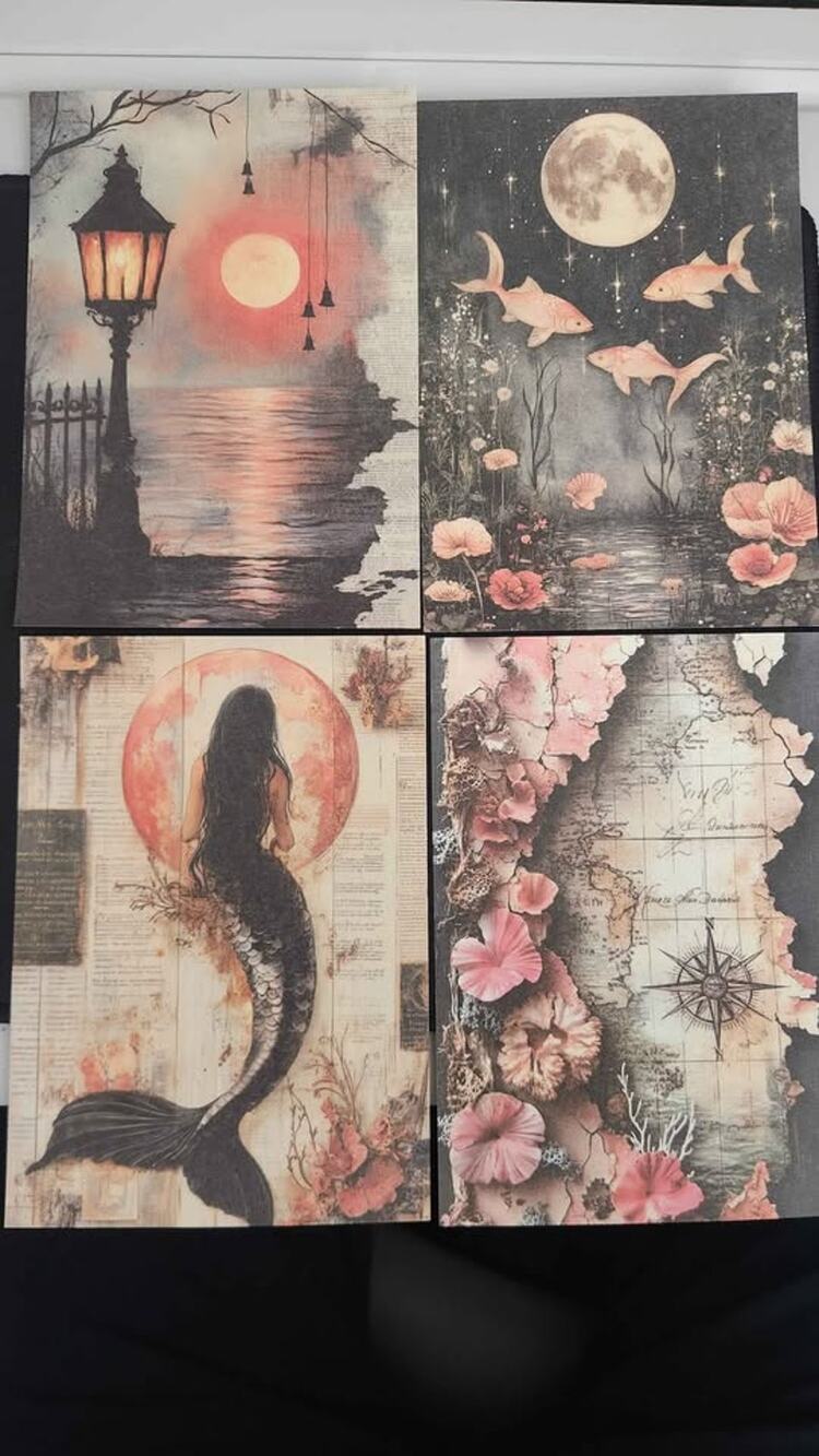 Craft paper junkjournal paper